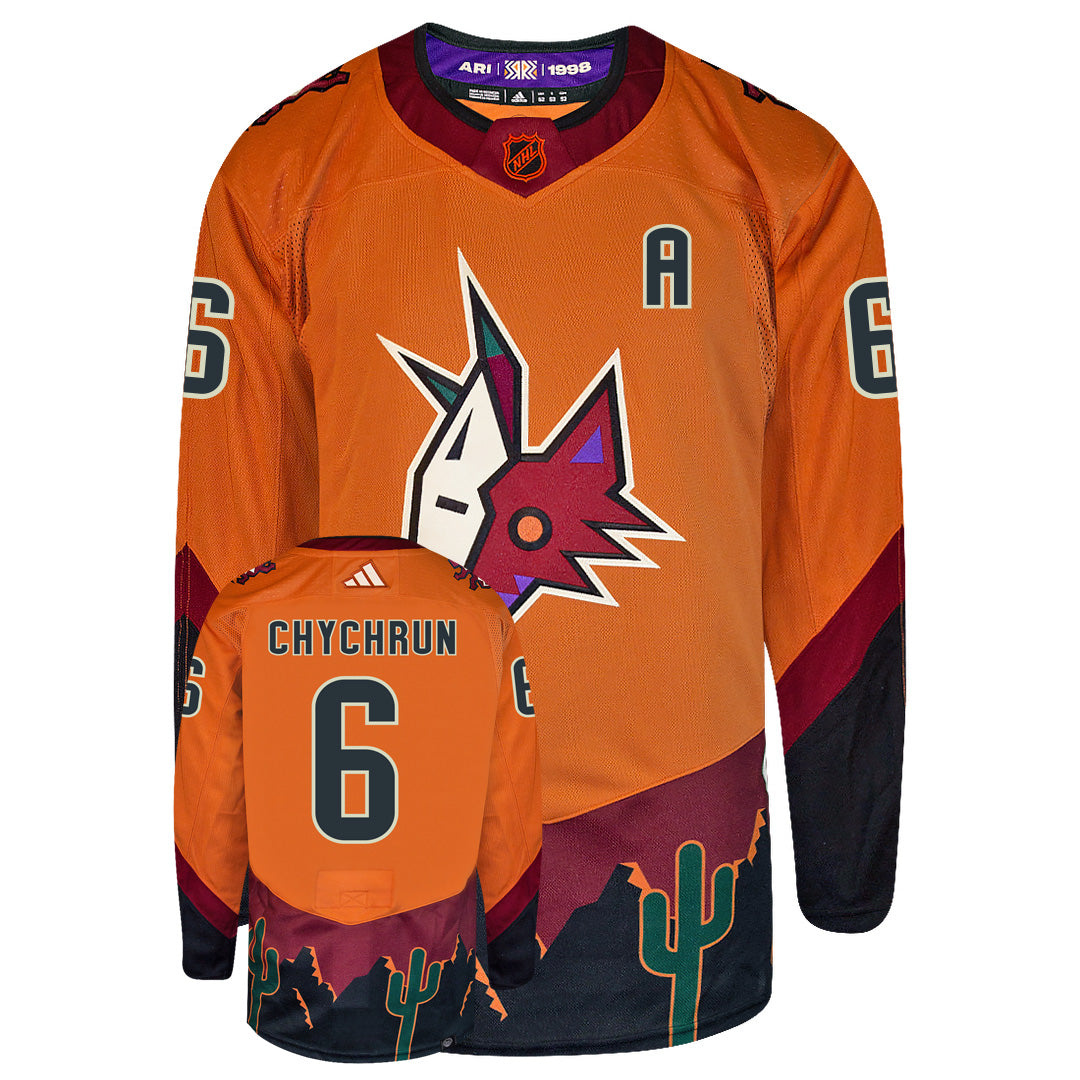 Jakob Chychrun Ottawa Senators Adidas Primegreen Authentic NHL Hockey Jersey - Away / L/52