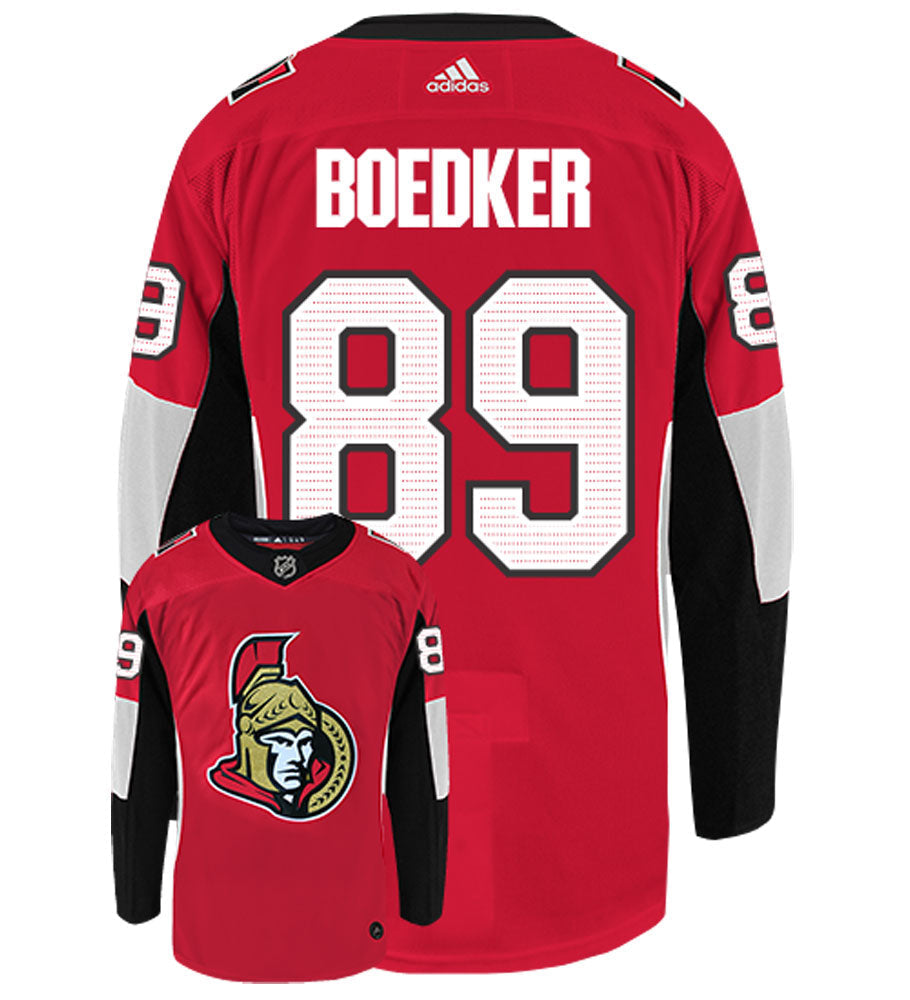Mikkel Boedker Ottawa Senators Adidas Authentic Home NHL Jersey