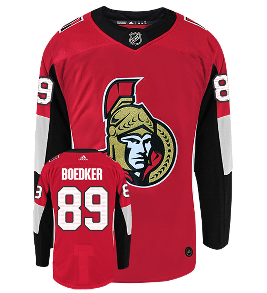 Mikkel Boedker Ottawa Senators Adidas Authentic Home NHL Jersey