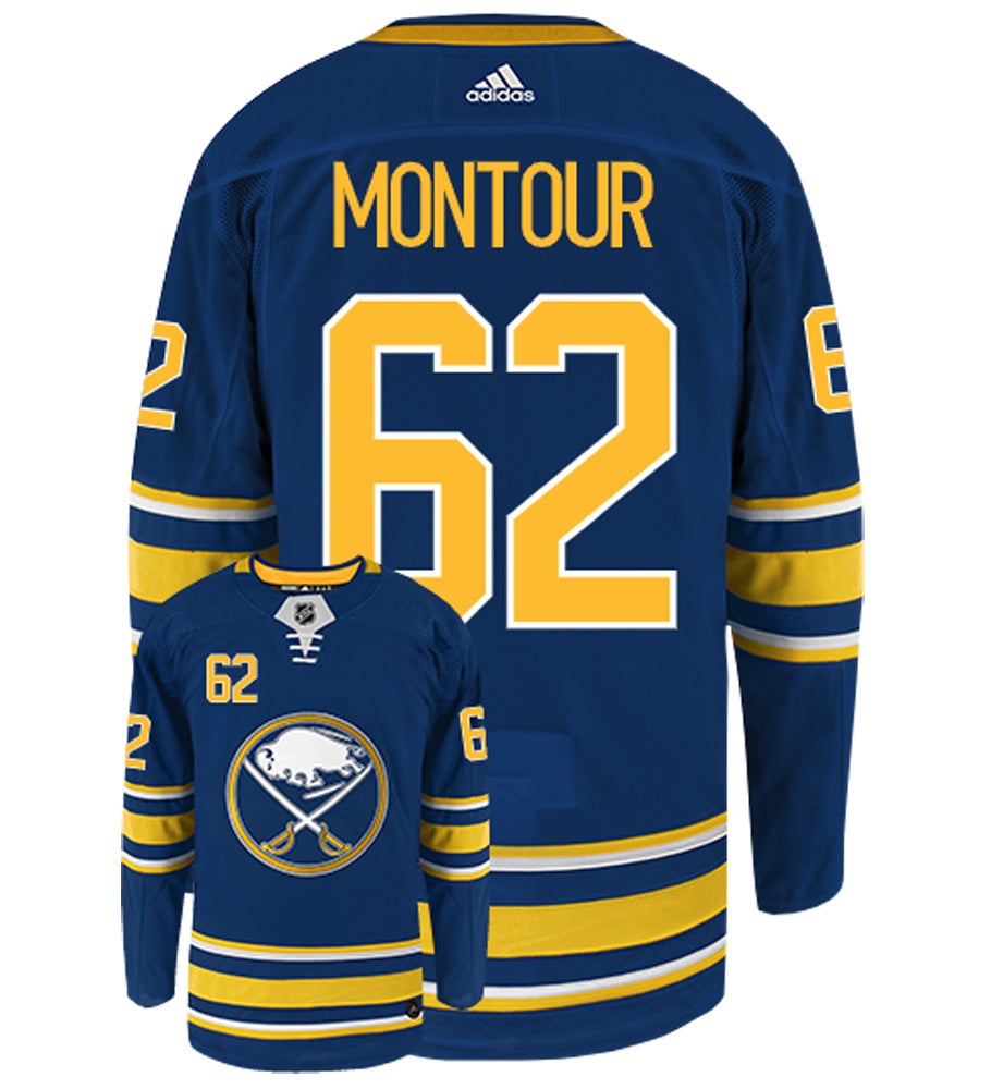 Brandon Montour Buffalo Sabres Adidas Authentic Home NHL Hockey Jersey