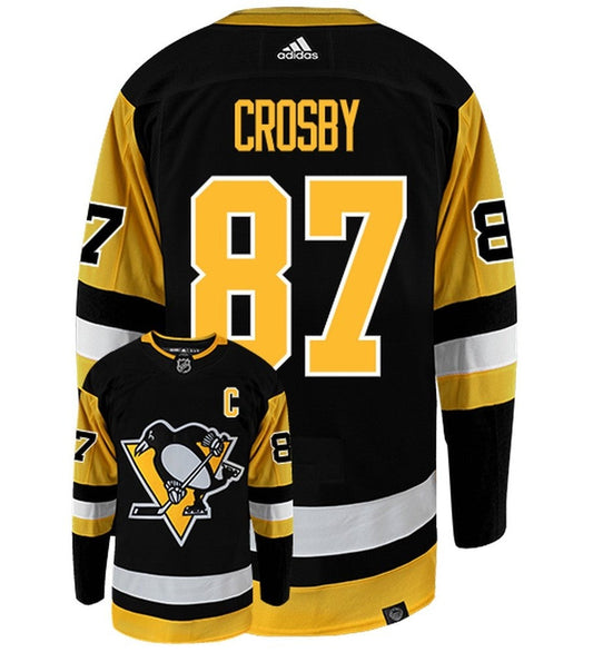 Sidney CROSBY Signed Pittsburgh Penguins Reverse Retro LTD Pro Adidas Jersey