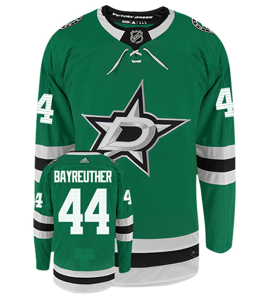 Gavin Bayreuther Dallas Stars Adidas Authentic Home NHL Jersey