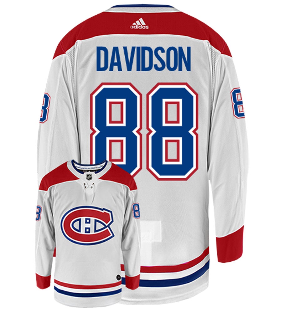 Brandon Davidson Montreal Canadiens Adidas Authentic Away NHL Hockey Jersey
