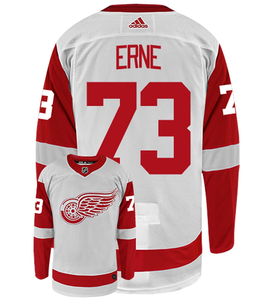 Adidas Detroit Red Wings #73 Adam Erne Green Salute to Service Women's  Stitched NHL Jersey