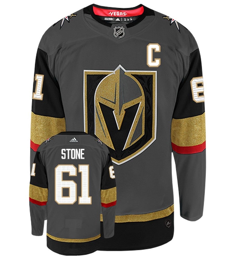 Mark Stone Vegas Golden Knights Adidas Authentic Home NHL Hockey Jersey