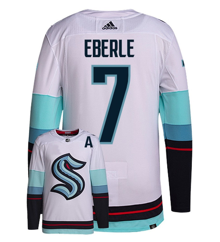 Jordan Eberle Seattle Kraken Adidas Primegreen Authentic NHL Hockey Jersey
