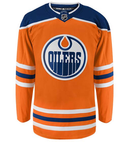 Edmonton Oilers Adidas Primegreen Authentic Home NHL Hockey Jersey - Front View