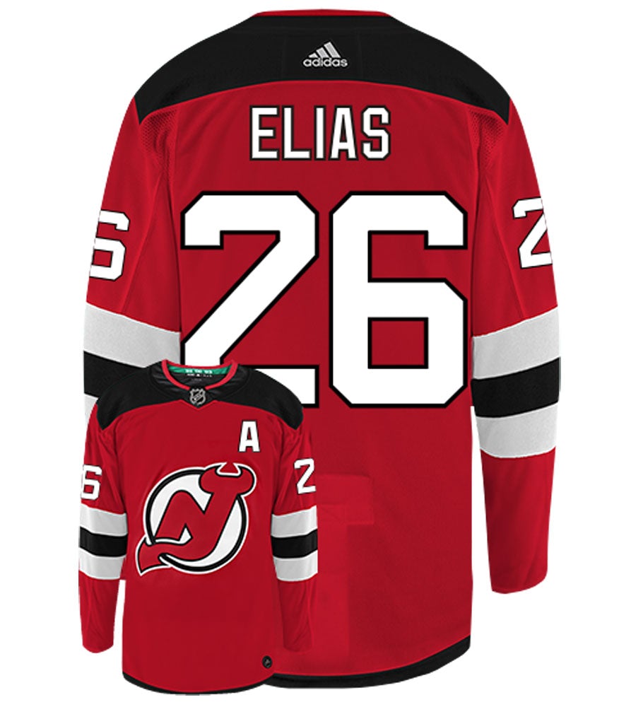 Patrik Elias New Jersey Devils Adidas Authentic Home NHL Vintage Hockey Jersey
