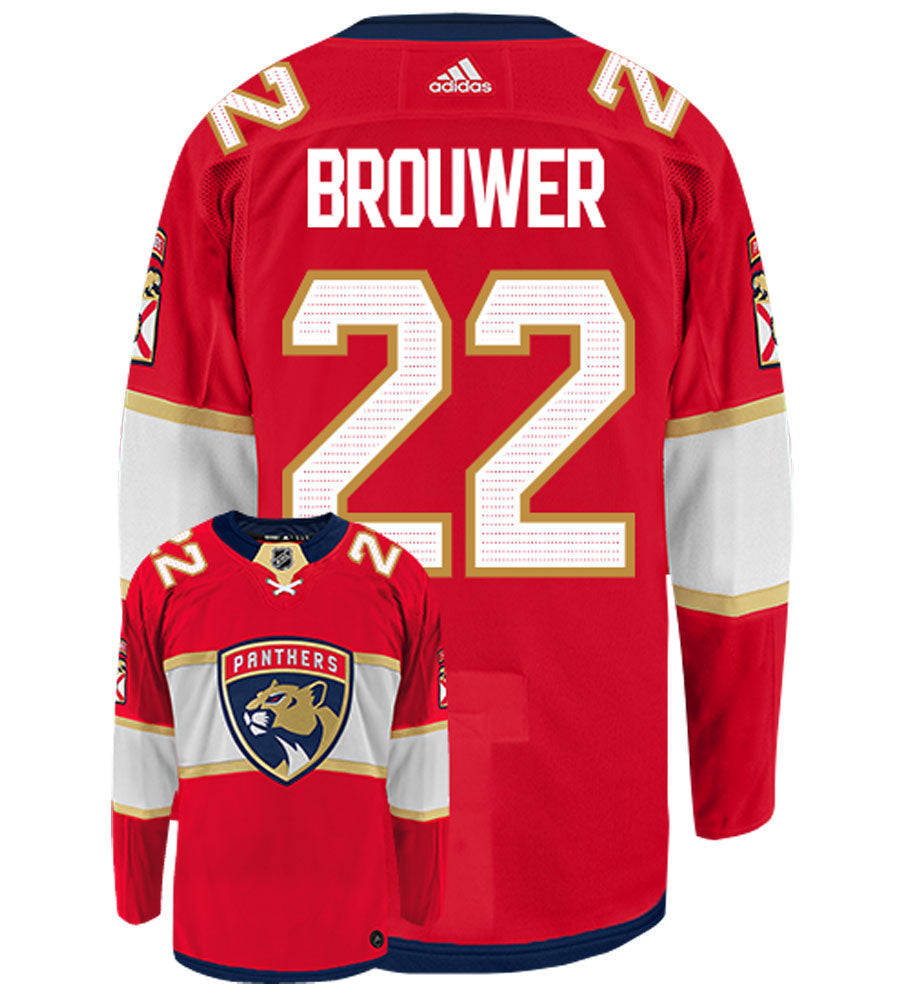 Troy Brouwer Florida Panthers Adidas Authentic Home NHL Jersey