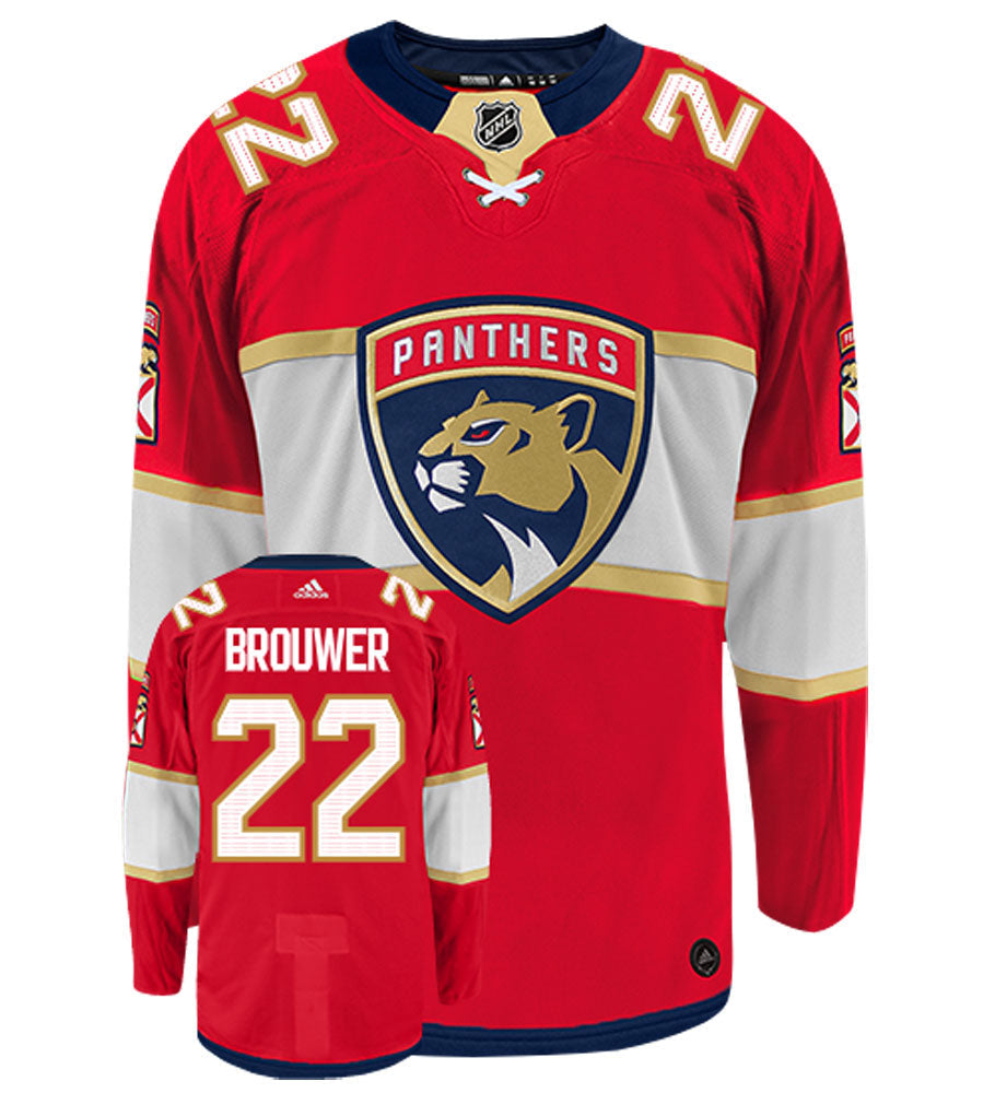 Troy Brouwer Florida Panthers Adidas Authentic Home NHL Jersey