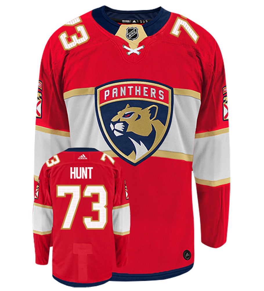 Dryden Hunt Florida Panthers Adidas Authentic Home NHL Jersey