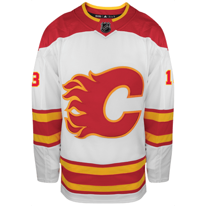 Johnny Gaudreau Calgary Flames Adidas Primegreen Authentic NHL Hockey Jersey