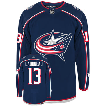 Johnny Gaudreau Columbus Blue Jackets adidas Home Primegreen Authentic Pro  Player Jersey - Navy