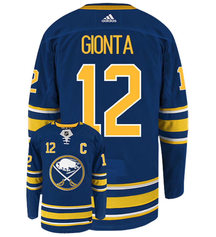 Brian Gionta Buffalo Sabres Adidas Authentic Home NHL Hockey Jersey