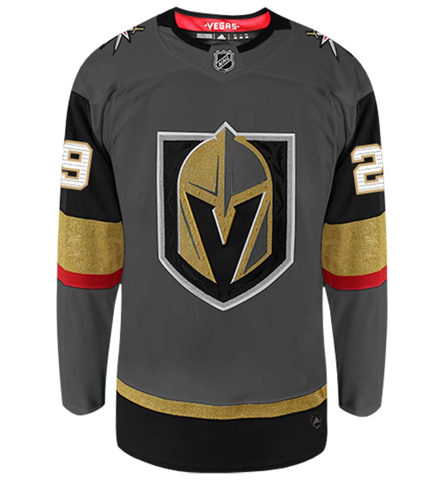Marc-Andre Fleury Vegas Golden Knights Adidas Authentic Home NHL Hocke –