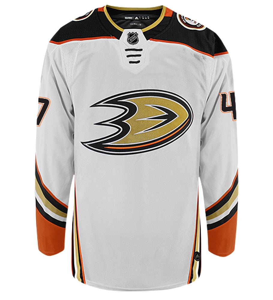 Hampus Lindholm Anaheim Ducks Adidas Authentic Away NHL Hockey Jersey