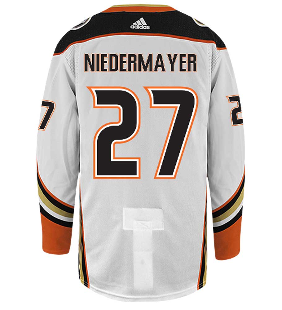 Scott Niedermayer Anaheim Ducks Adidas Authentic Away NHL Vintage Hockey Jersey