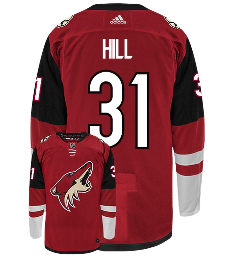 Adin Hill Arizona Coyotes Adidas Authentic Home NHL Jersey