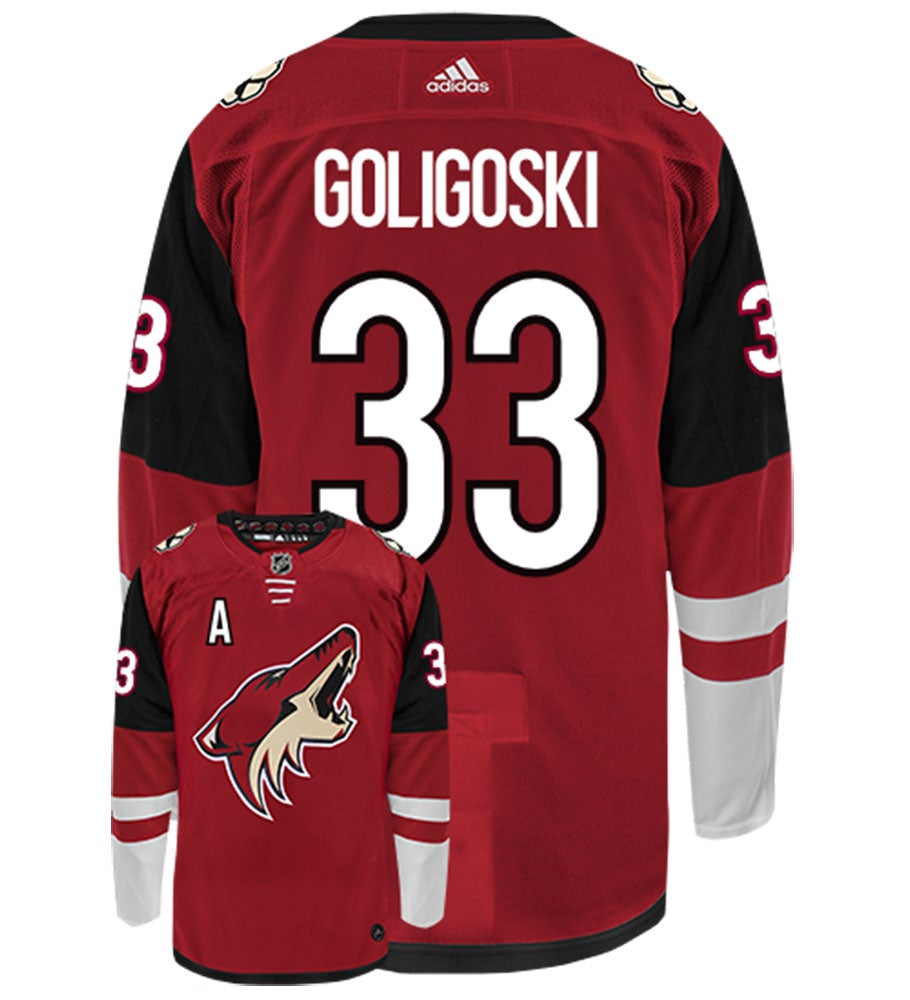 Alex Goligoski Arizona Coyotes Adidas Authentic Home NHL Hockey Jersey