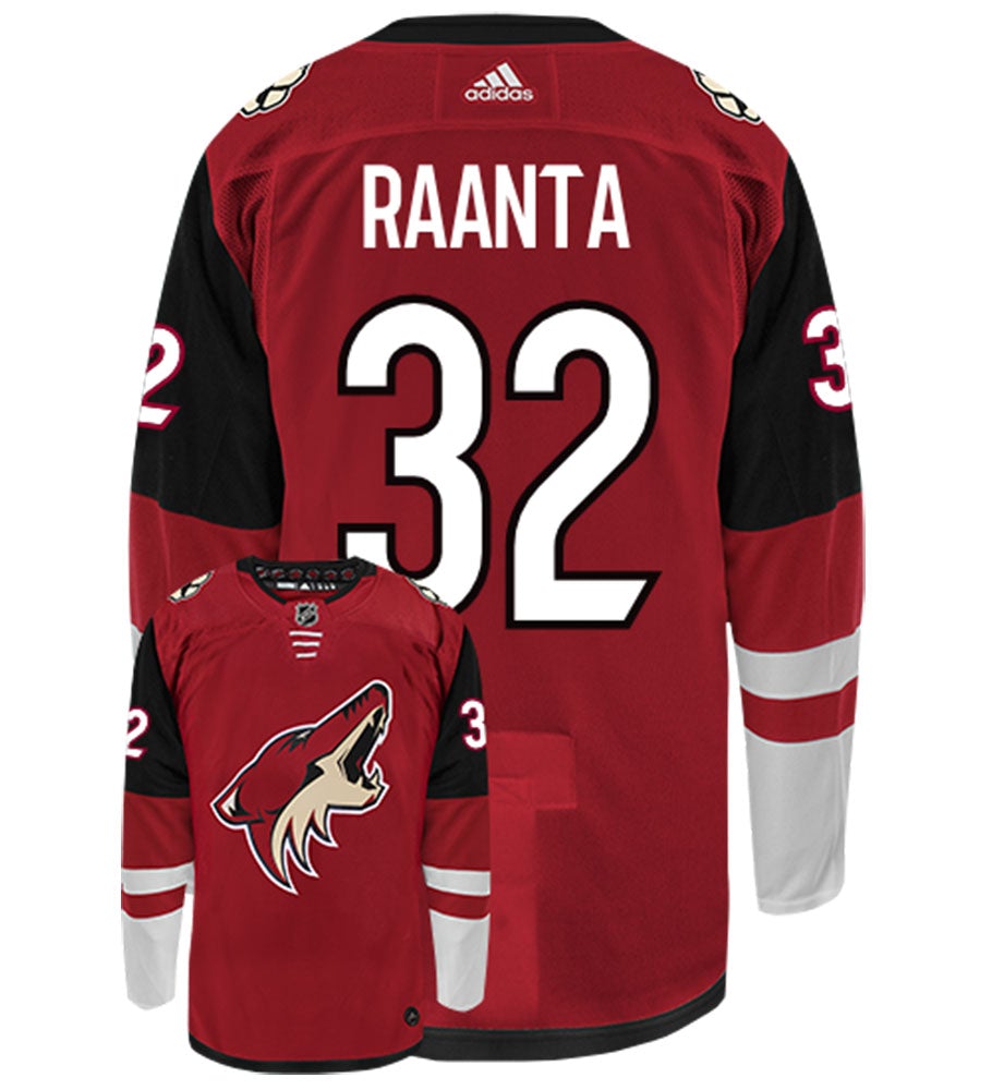 Antti Raanta Arizona Coyotes Adidas Authentic Home NHL Hockey Jersey