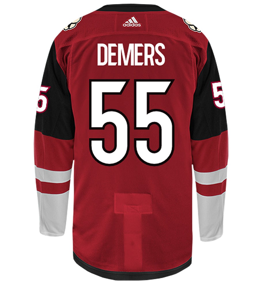 Jason Demers Arizona Coyotes Adidas Authentic Home NHL Hockey Jersey