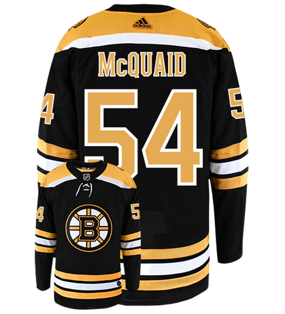Adam McQuaid Boston Bruins Adidas Authentic Home NHL Hockey Jersey