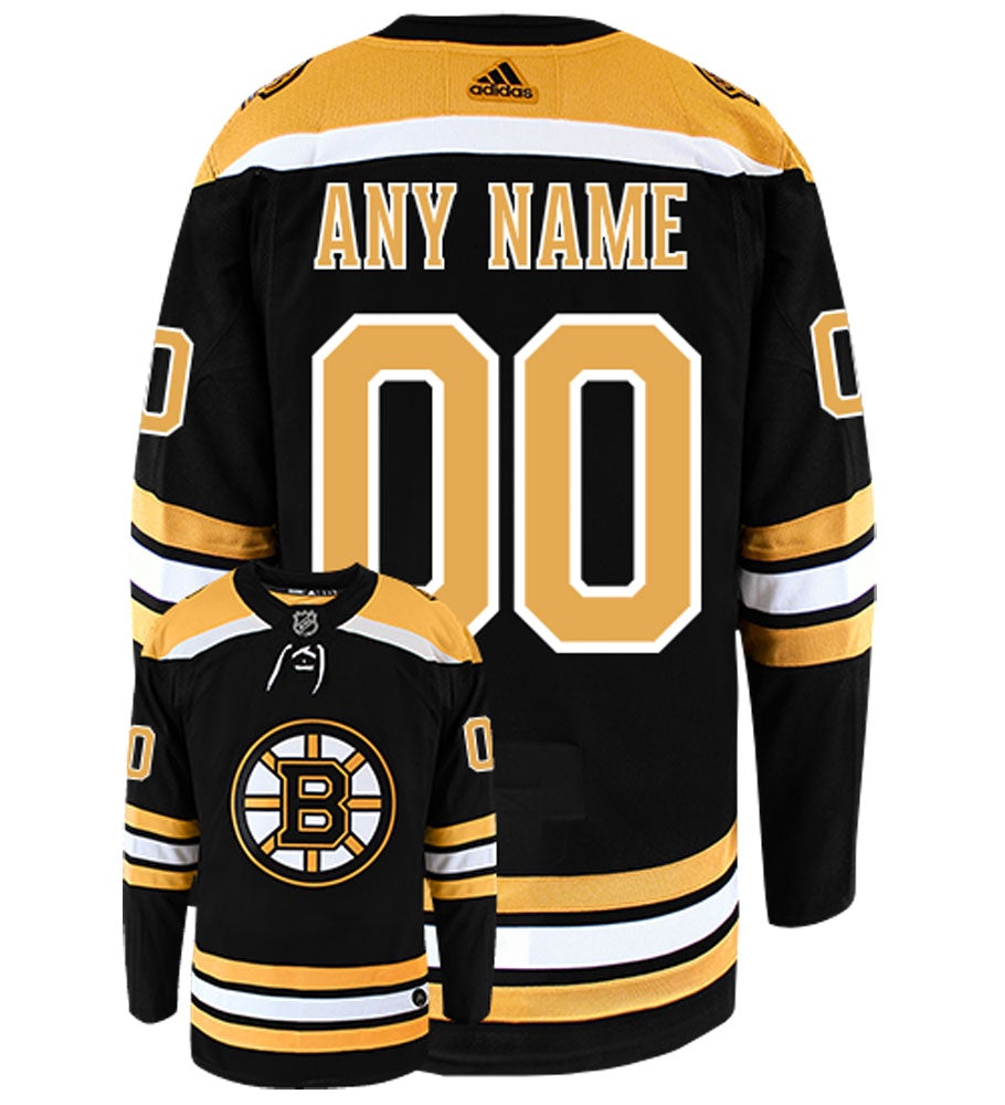 Boston Bruins Adidas Authentic Home NHL Hockey Jersey
