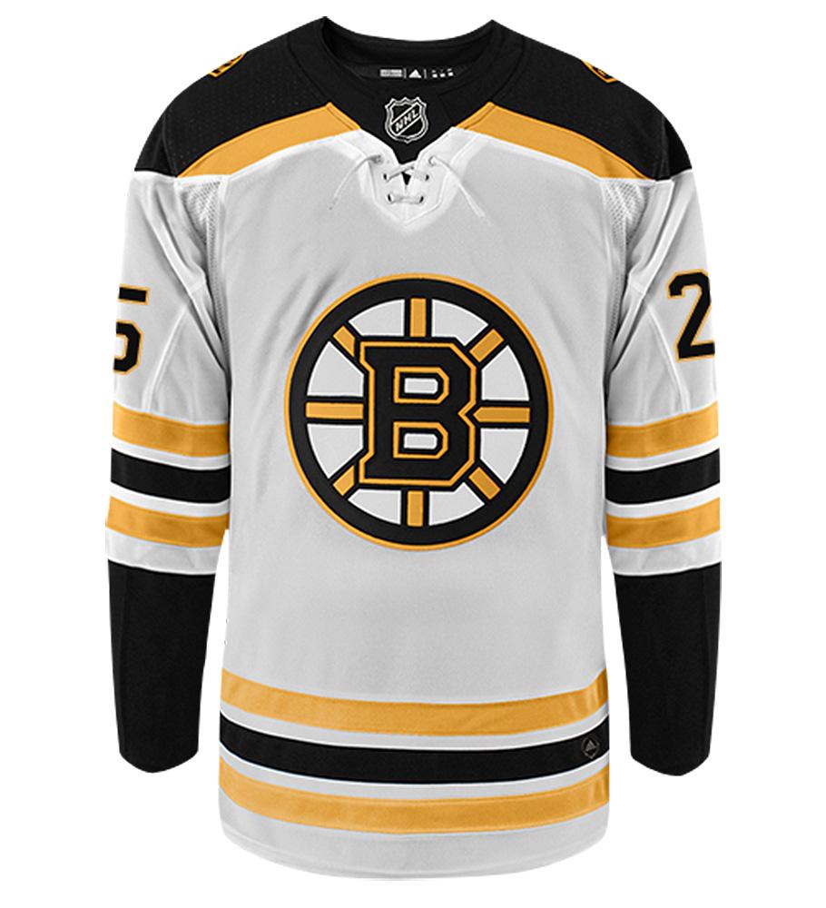 Brandon Carlo Boston Bruins Adidas Authentic Away NHL Hockey Jersey