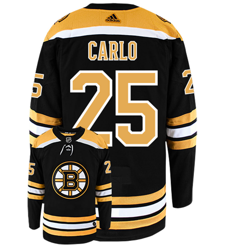 Brandon Carlo Boston Bruins Adidas Authentic Home NHL Hockey Jersey