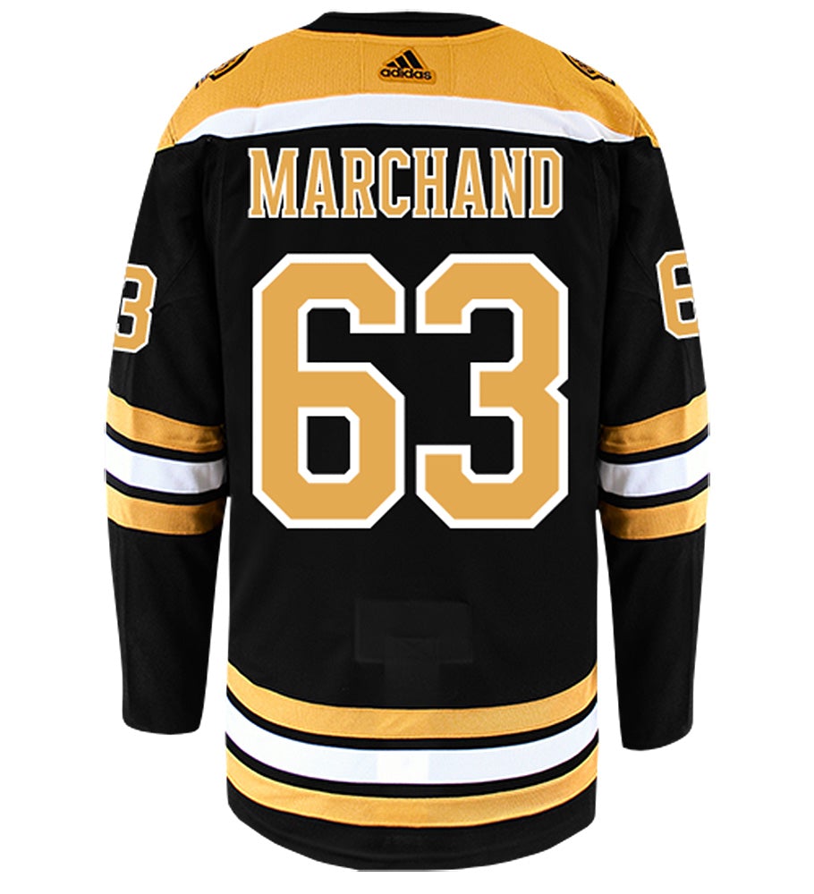 Brad Marchand Boston Bruins Adidas Authentic Home NHL Hockey Jersey