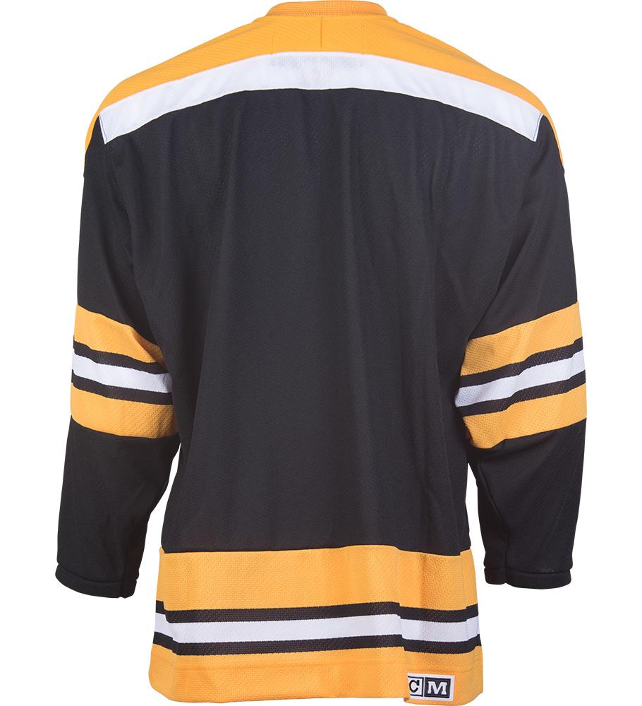 Boston Bruins CCM Vintage 1970 Black Replica NHL Hockey Jersey