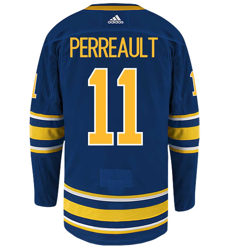Gilbert Perreault Buffalo Sabres Adidas Authentic Home NHL Vintage Hockey Jersey