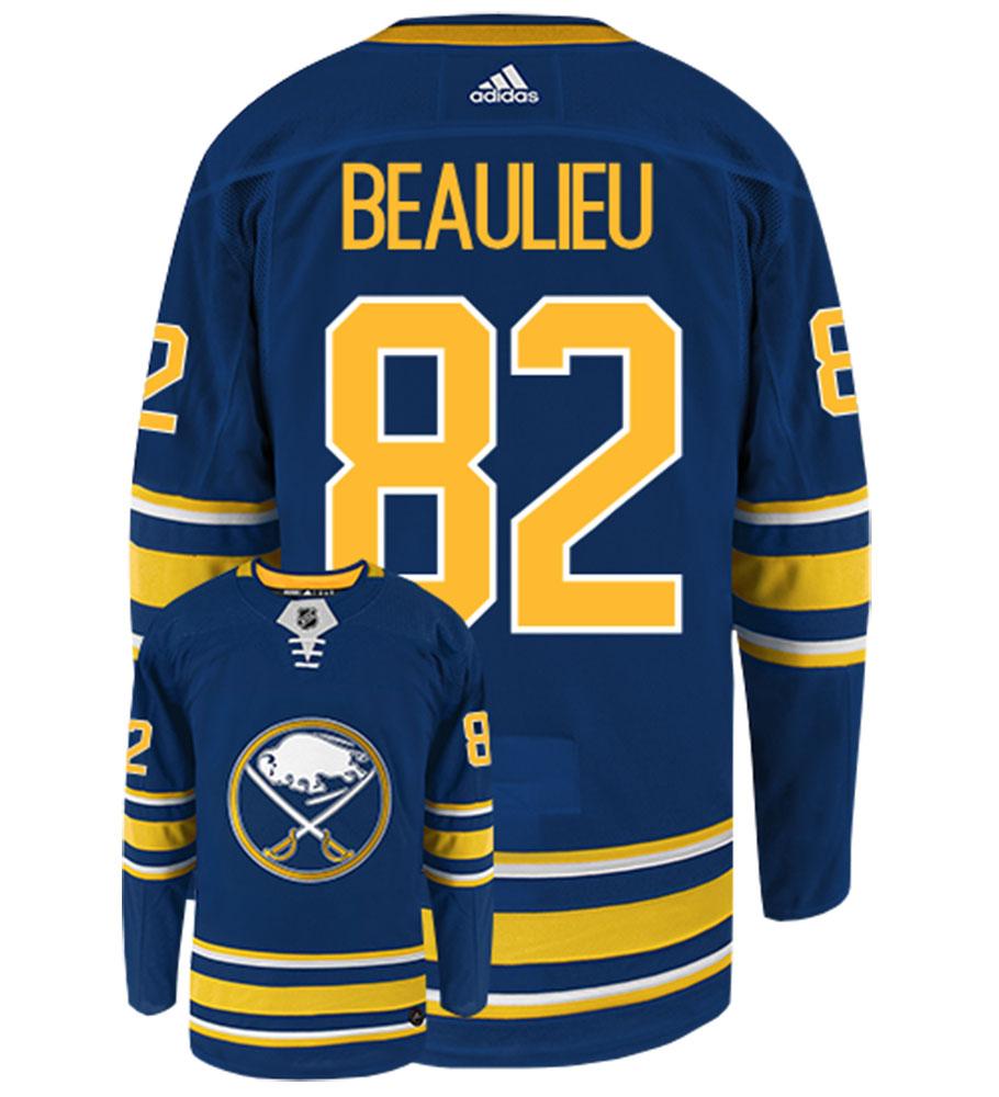 Nathan Beaulieu Buffalo Sabres Adidas Authentic Home NHL Hockey Jersey