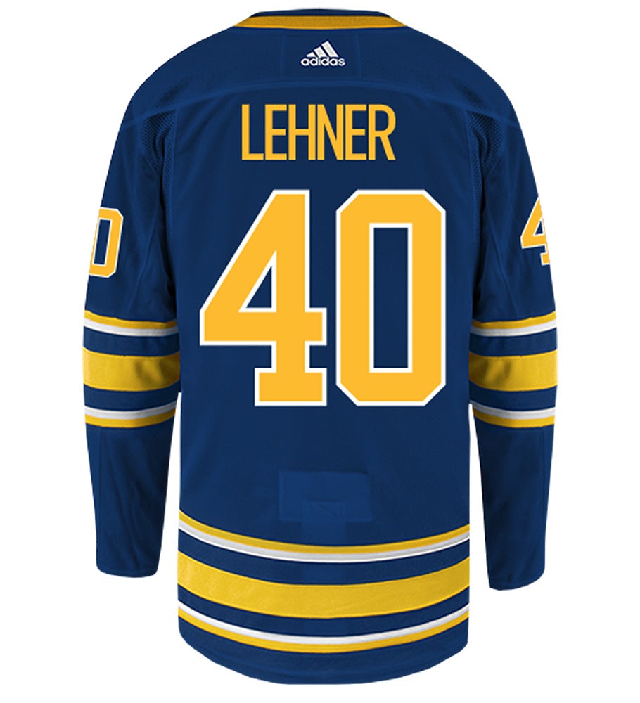 Robin Lehner Buffalo Sabres Adidas Authentic Home NHL Hockey Jersey