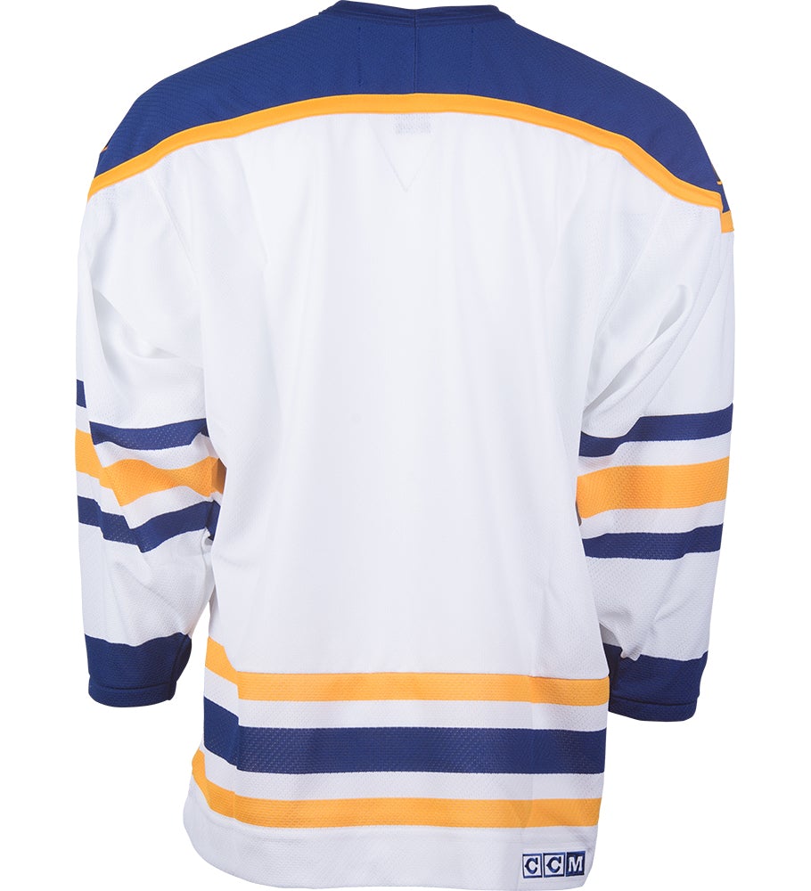 Buffalo Sabres CCM Vintage 1990 White Replica NHL Hockey Jersey