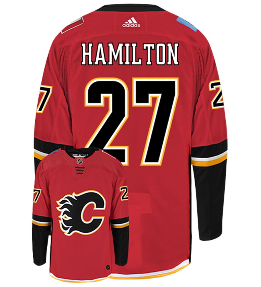 Dougie Hamilton Calgary Flames Adidas Authentic Home NHL Hockey Jersey