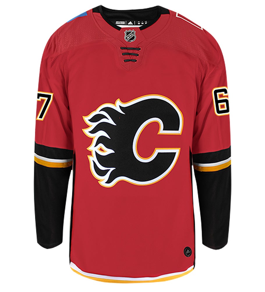 Michael Frolik Calgary Flames Adidas Authentic Home NHL Hockey Jersey