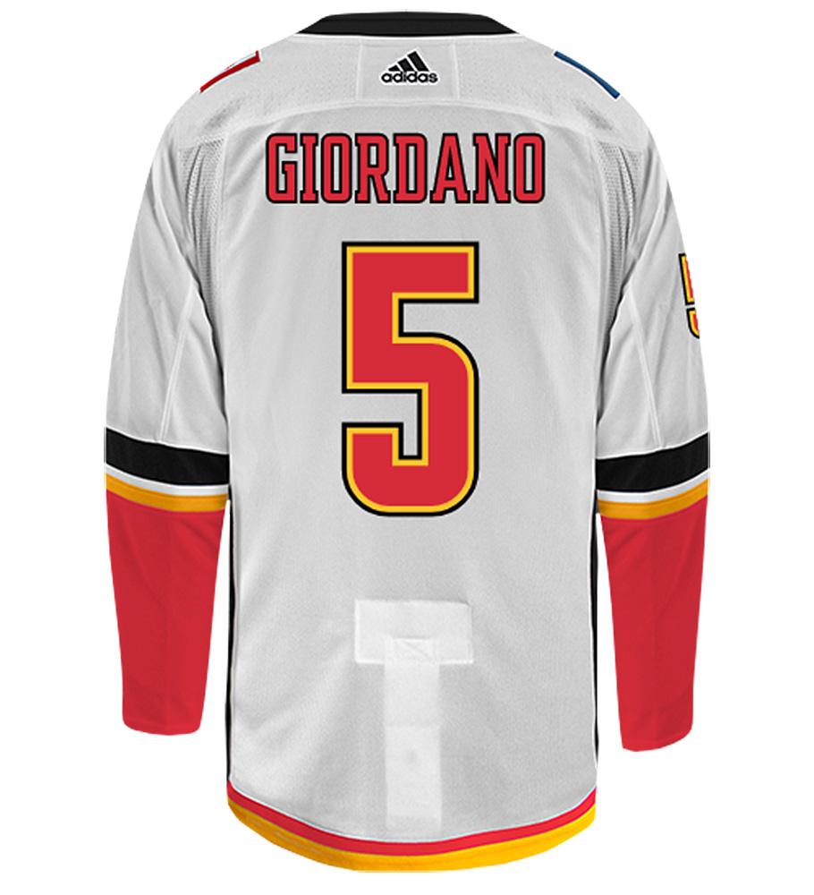 Mark Giordano Calgary Flames Adidas Authentic Away NHL Hockey Jersey CoolHockey