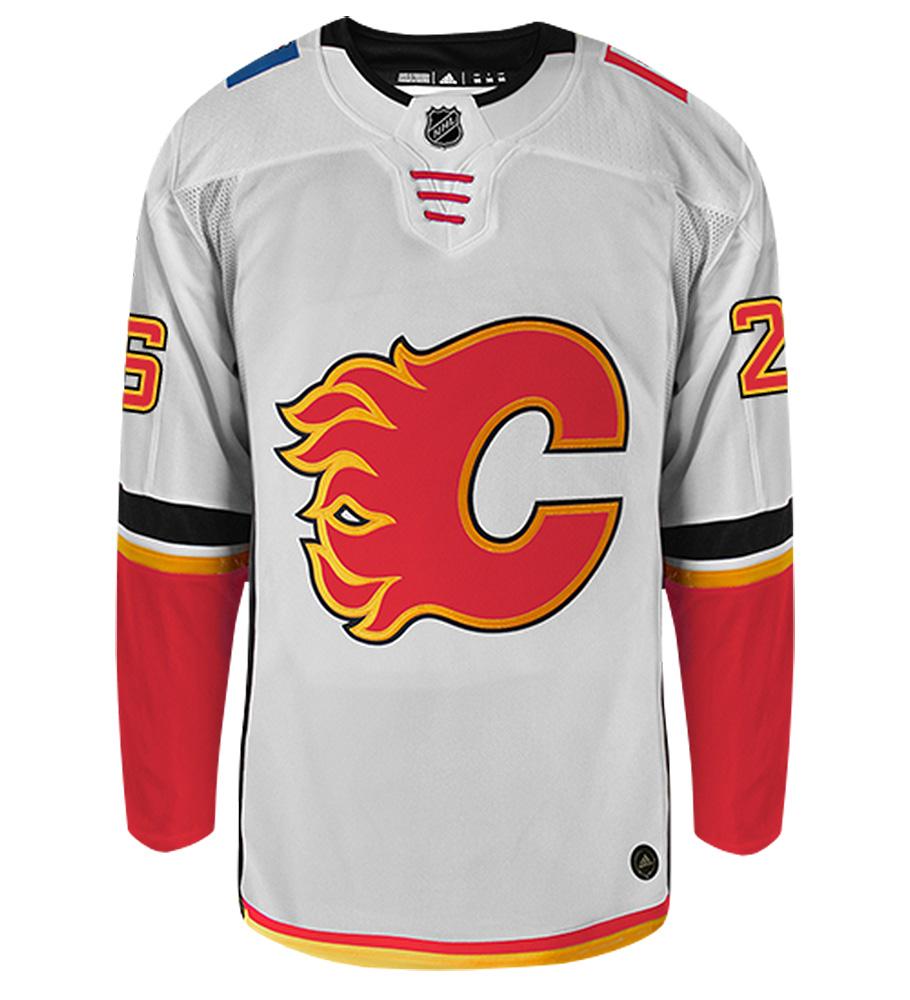 Michael Stone Calgary Flames Adidas Authentic Away NHL Hockey Jersey