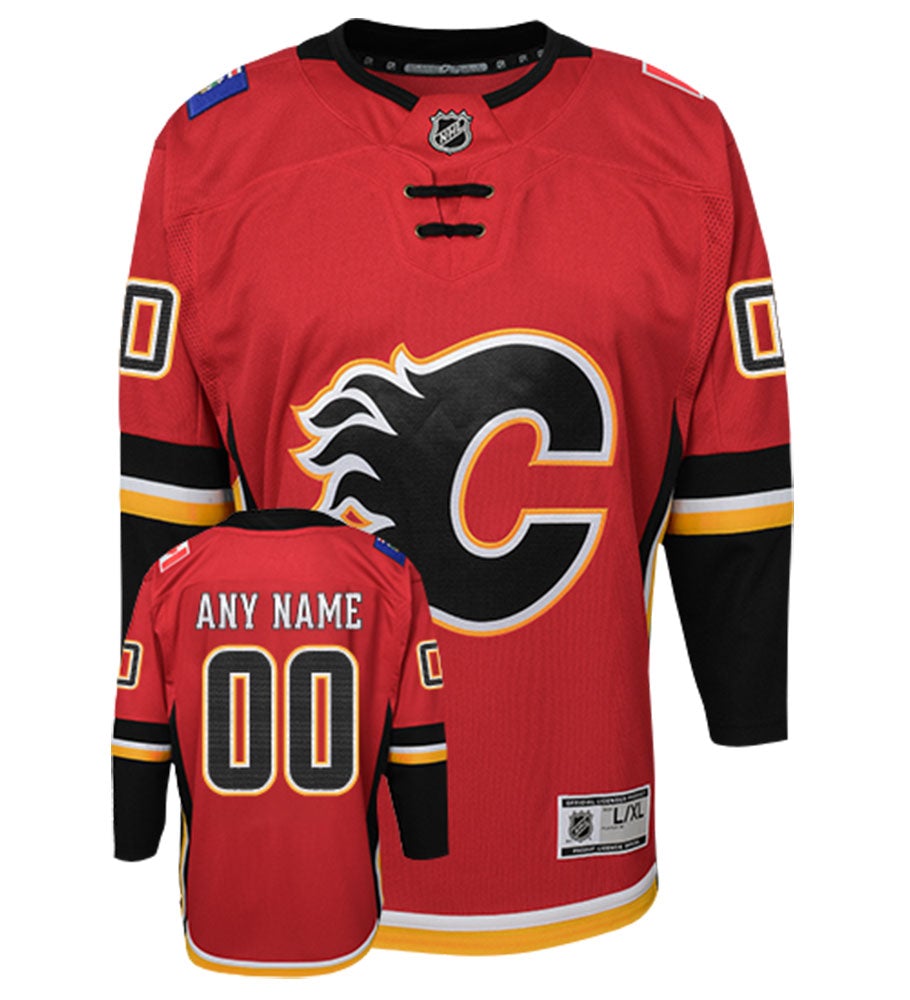 Calgary Flames NHL Premier Youth Replica Home NHL Hockey Jersey