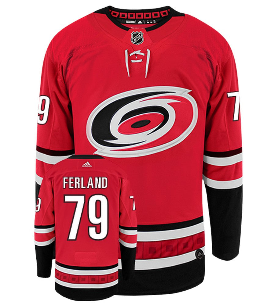 Micheal Ferland Carolina Hurricanes Adidas Authentic Home NHL Jersey