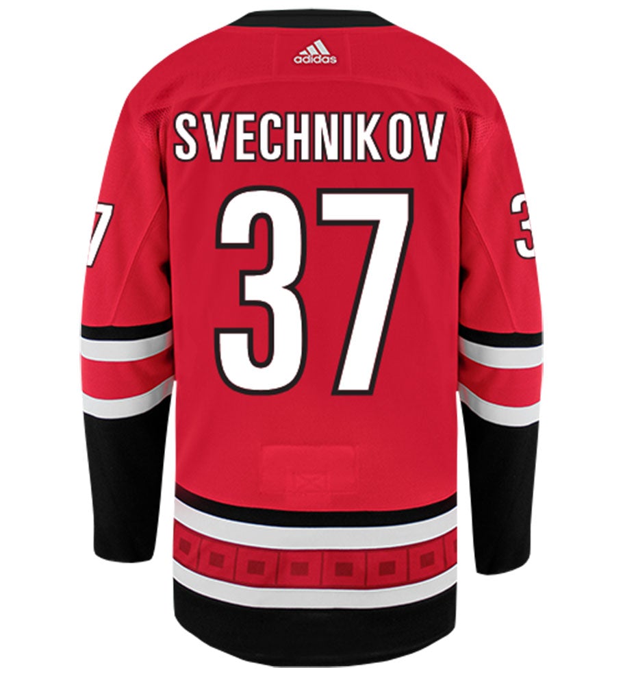 Andrei Svechnikov Carolina Hurricanes Adidas Authentic Home NHL Hockey Jersey