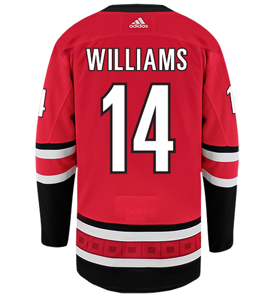Justin Williams Carolina Hurricanes Adidas Authentic Home NHL Hockey Jersey