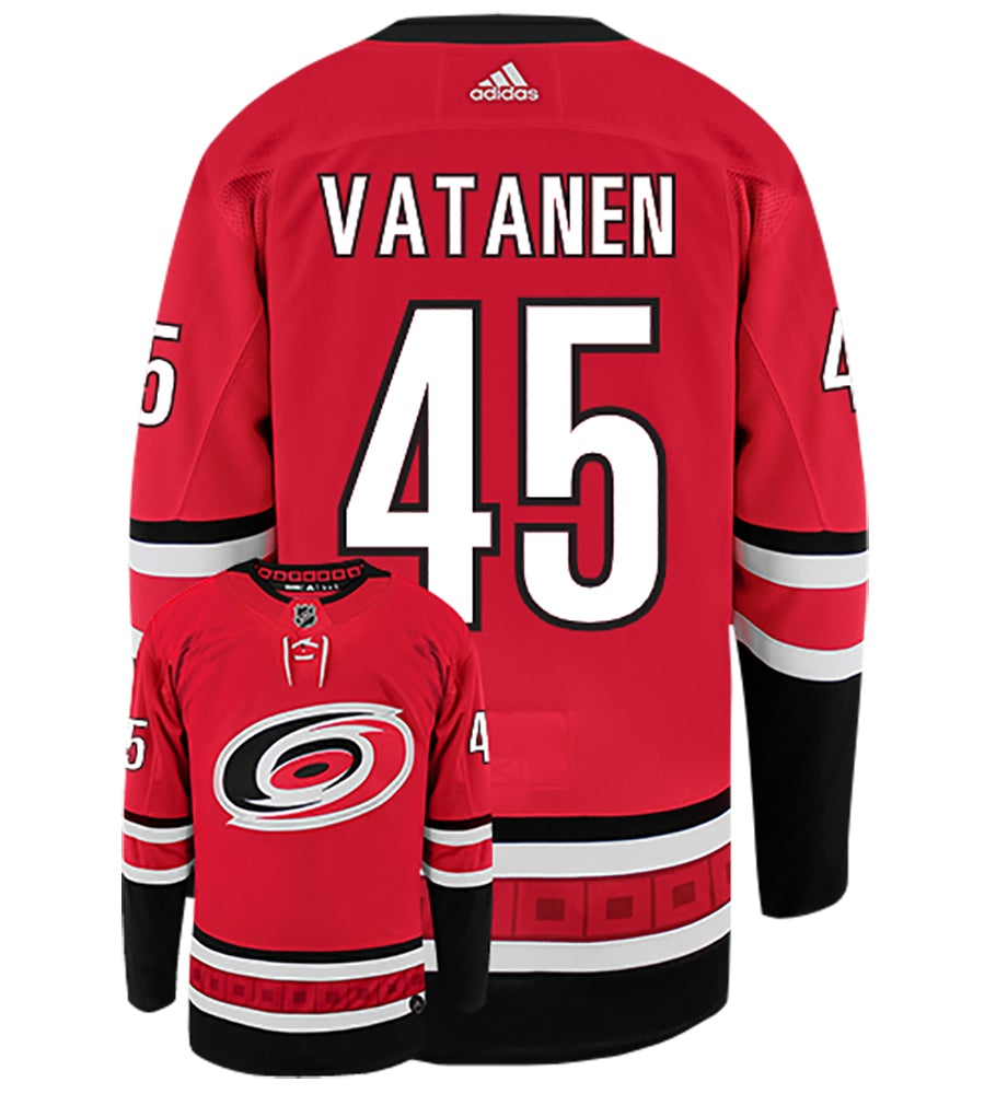 Sami Vatanen Carolina Hurricanes Adidas Authentic Home NHL Hockey Jersey