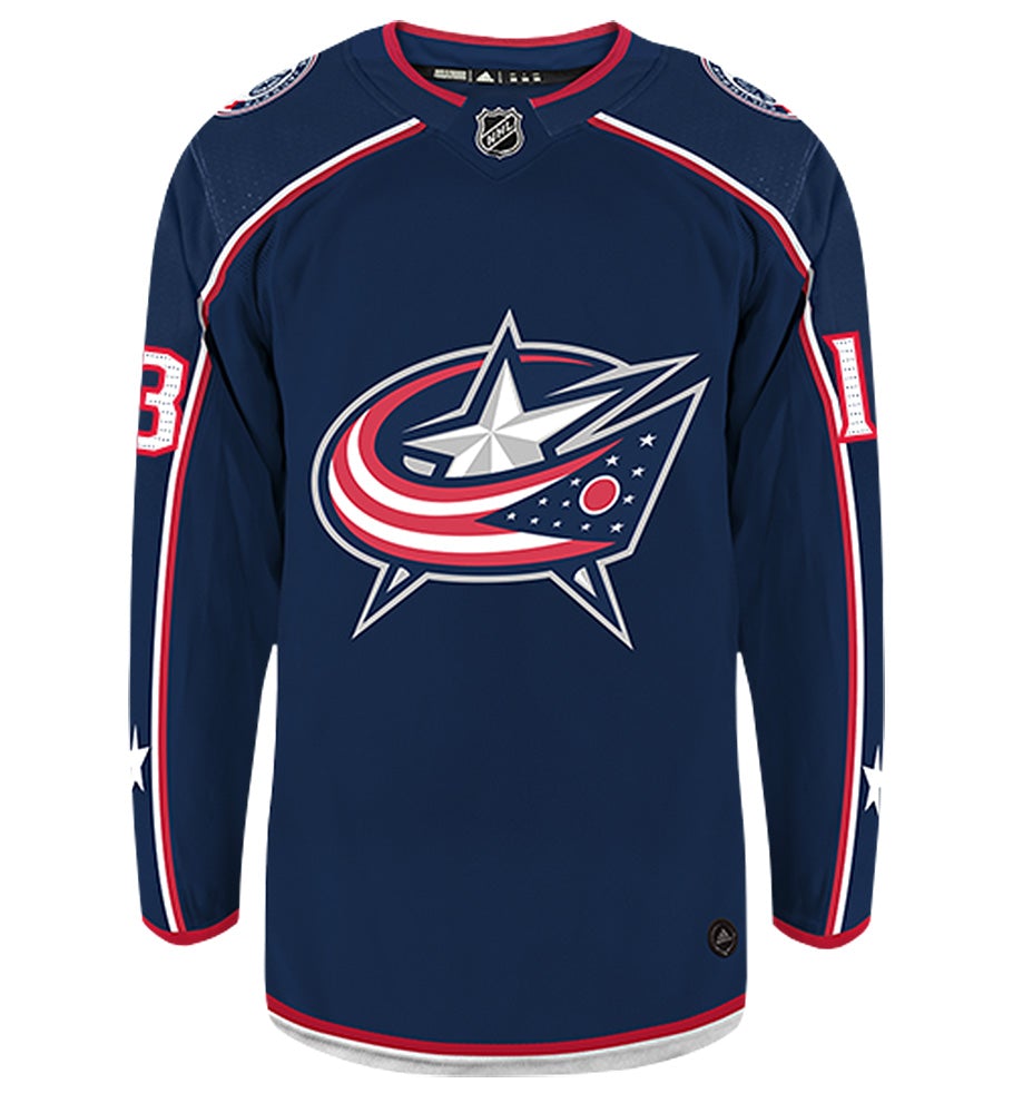 Cam Atkinson Columbus Blue Jackets  Adidas Authentic Home NHL Hockey Jersey