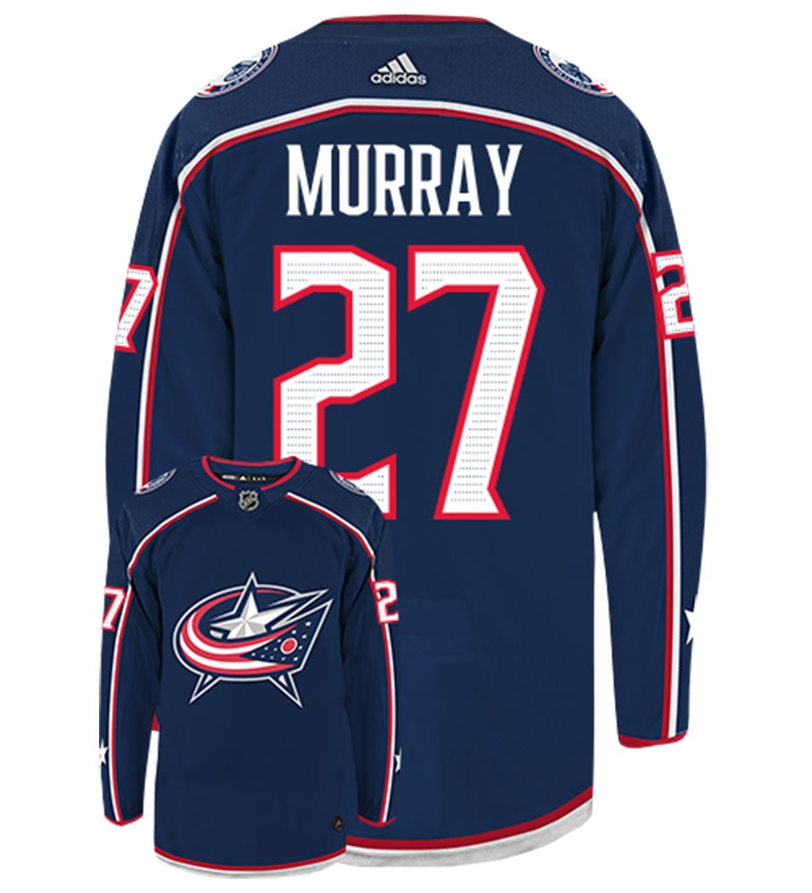 Ryan Murray Columbus Blue Jackets  Adidas Authentic Home NHL Hockey Jersey