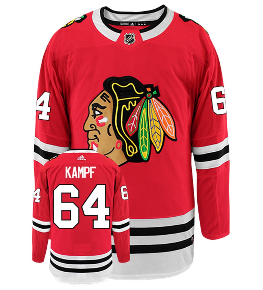 David Kampf Chicago Blackhawks Adidas Authentic Home NHL Jersey