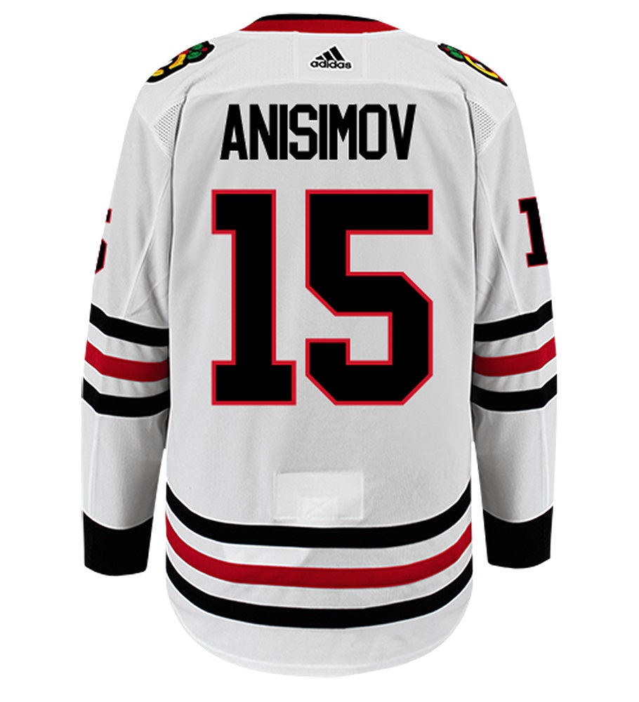 Artem Anisimov Chicago Blackhawks Adidas Authentic Away NHL Hockey Jersey