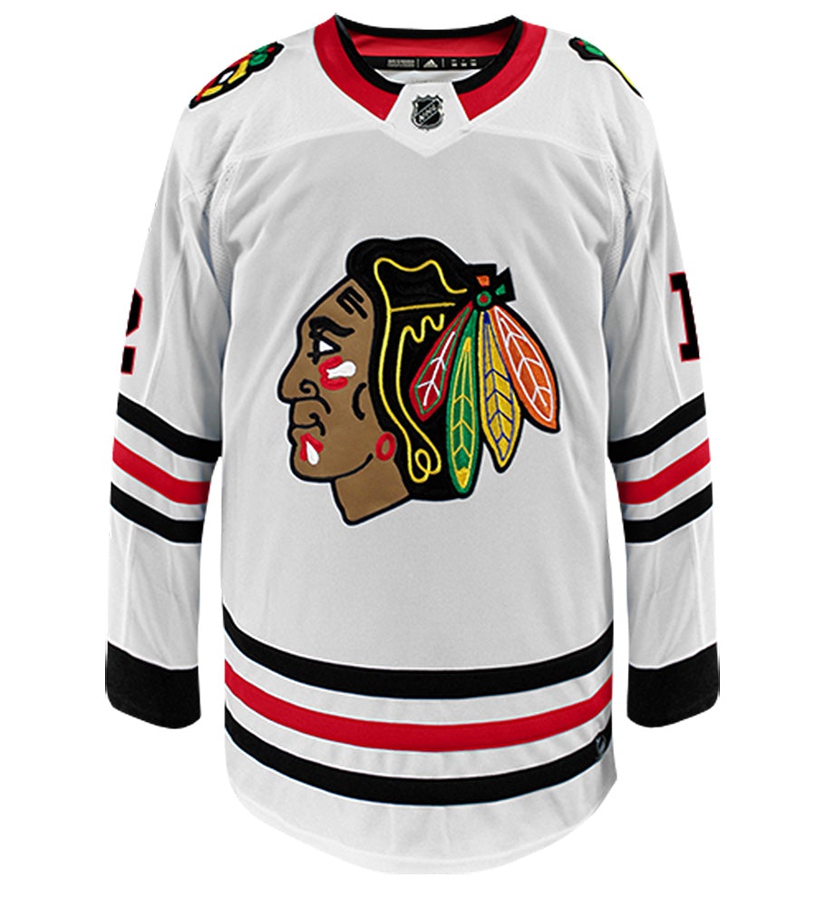 Alex DeBrincat Chicago Blackhawks Adidas Authentic Away NHL Hockey Jersey