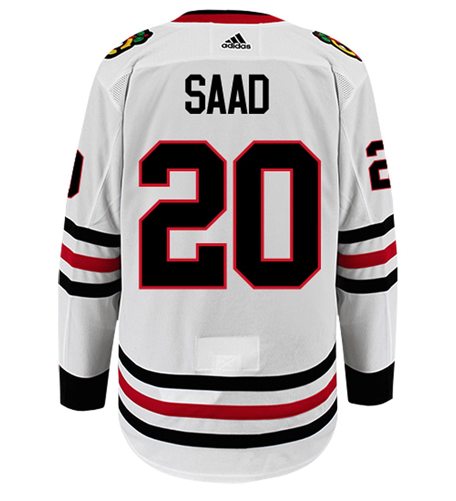 Brandon Saad Chicago Blackhawks Adidas Authentic Away NHL Hockey Jersey